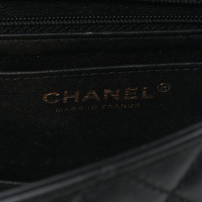 Chanel Lambskin Quilted Mini Rectangular Flap Black 6 of 11