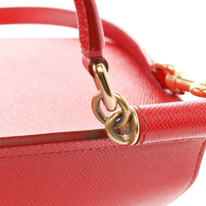 Dolce & Gabbana Dauphine Medium Miss Sicily Satchel Dark Red 11 of 11