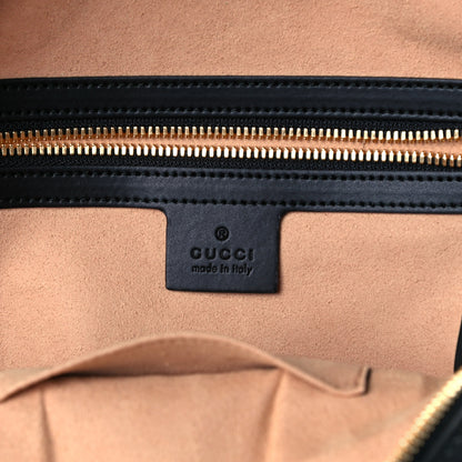 Gucci GG Supreme Monogram Bees Print Small Day Backpack Beige Oro Black 6 of 11