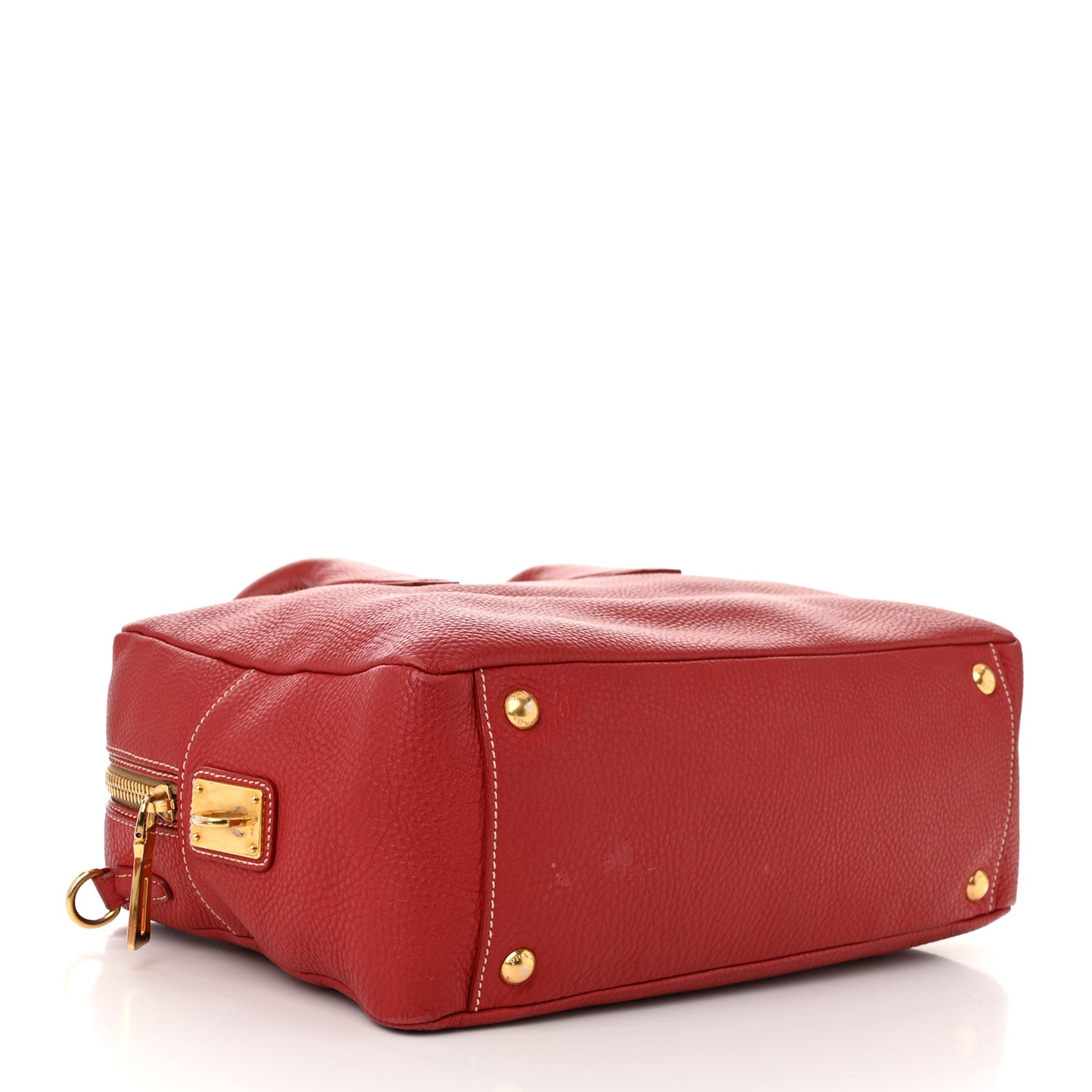 Vitello Daino Satchel Rosso