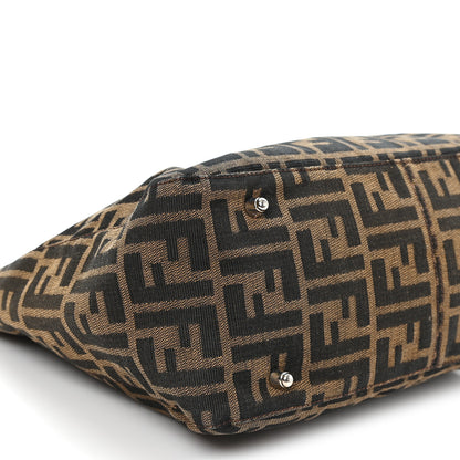 Fendi Zucca Small Holdall Tote Tobacco 8 of 9