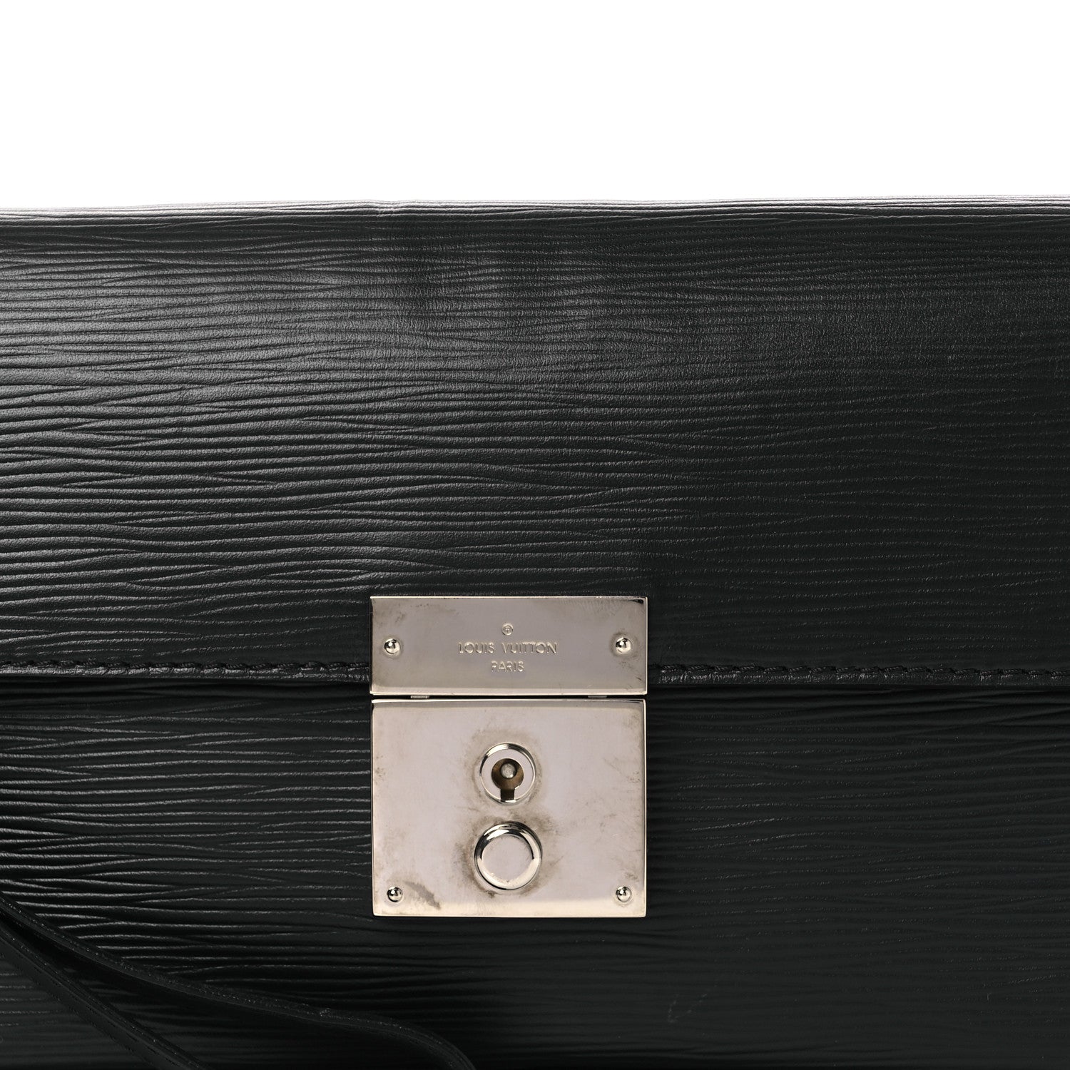 Louis Vuitton Epi Neo Belaia Clutch Black 7 of 12