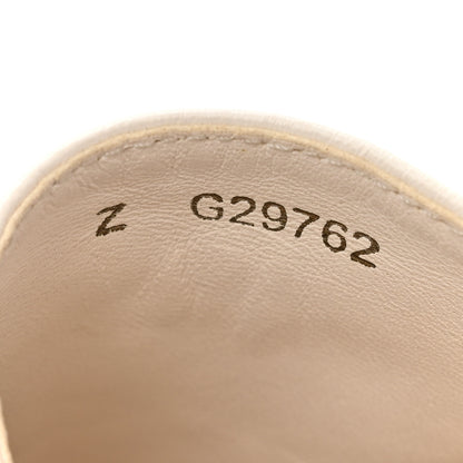 Chanel Lambskin CC Espadrilles 37 White Black 9 of 14
