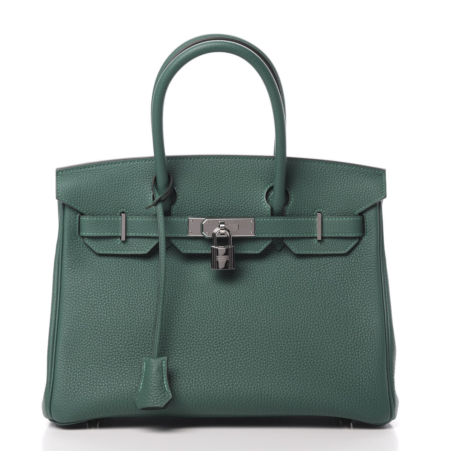 Hermes Togo Birkin 30 Malachite 1 of 11