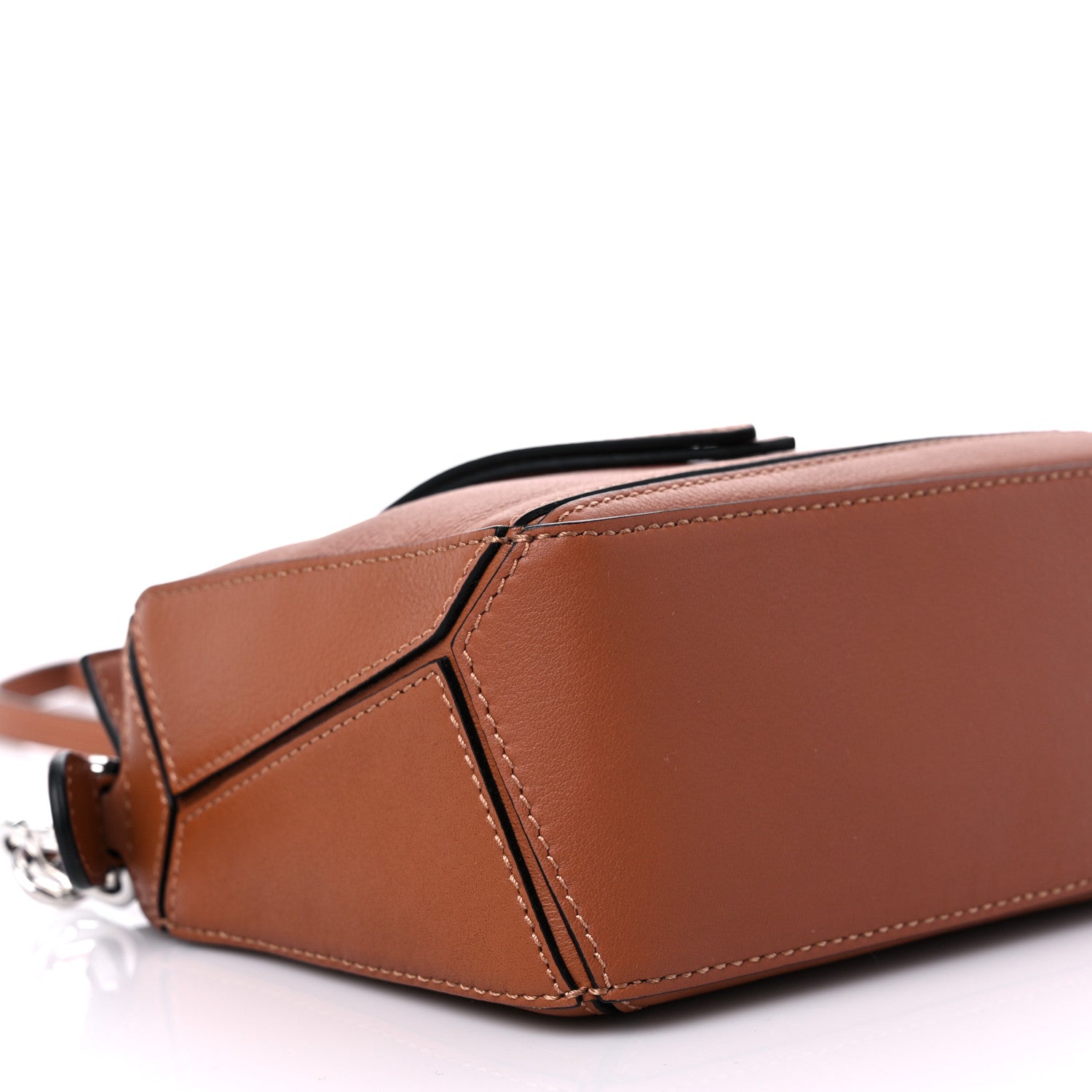 Loewe Calfskin Mini Puzzle Bag Tan 7 of 9