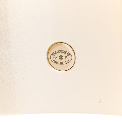 Chanel Resin Crystal Pearl April In Paris CC Cuff Beige 4 of 6