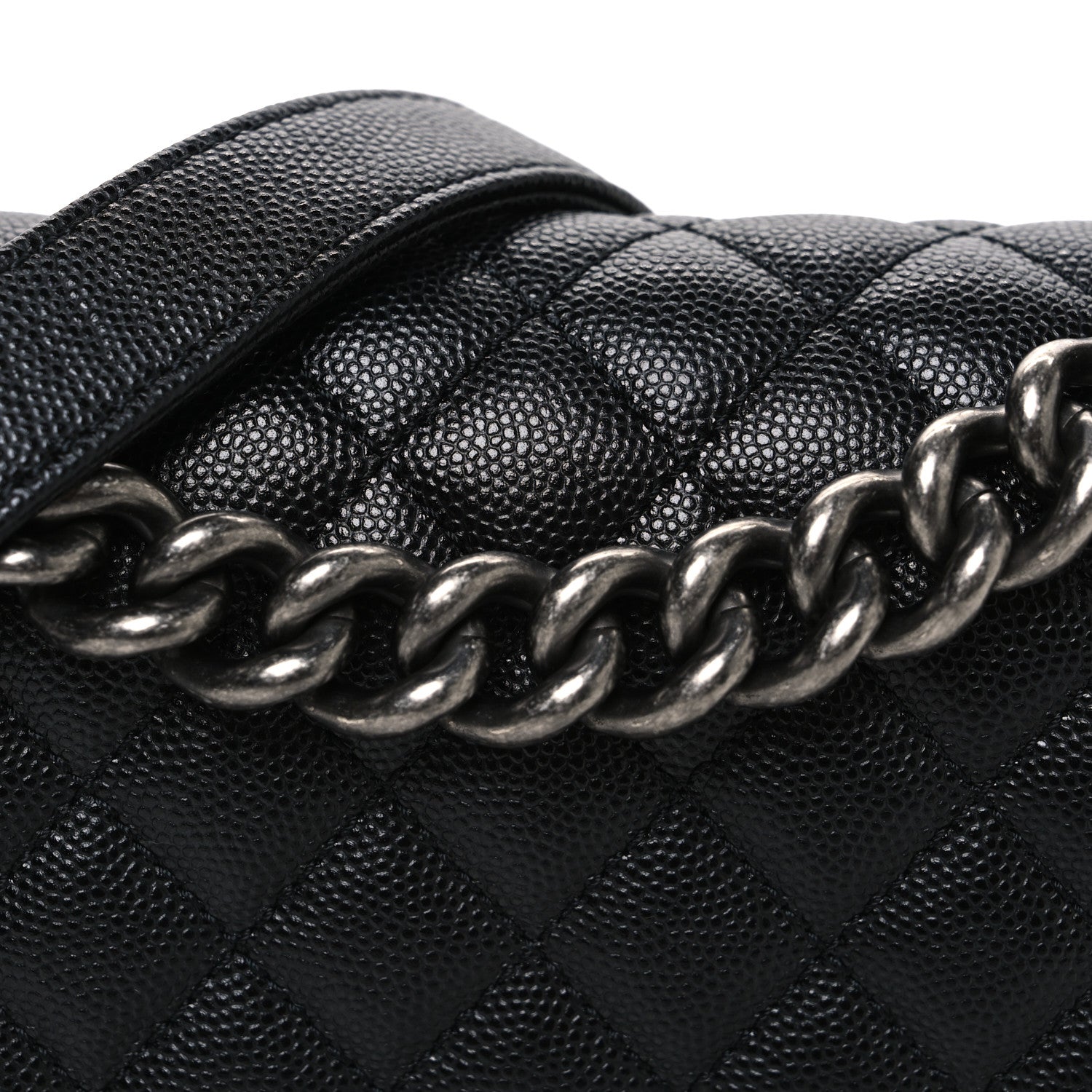 Chanel Caviar Quilted Small Boy Flap Black 8 of 10