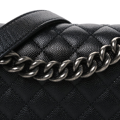 Chanel Caviar Quilted Small Boy Flap Black 8 of 10