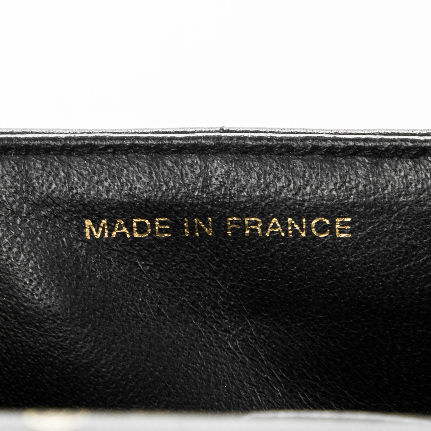 Chanel Lambskin Quilted East West Chocolate Bar Flap Black 8 of 8