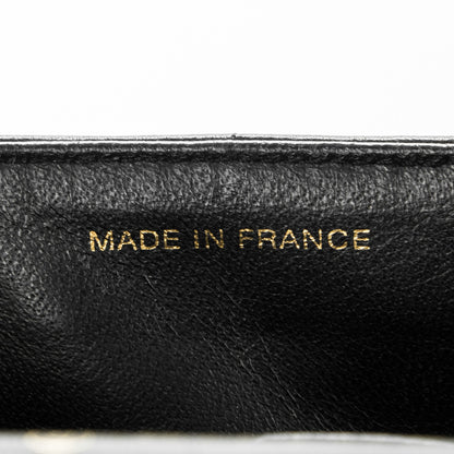 Chanel Lambskin Quilted East West Chocolate Bar Flap Black 8 of 8