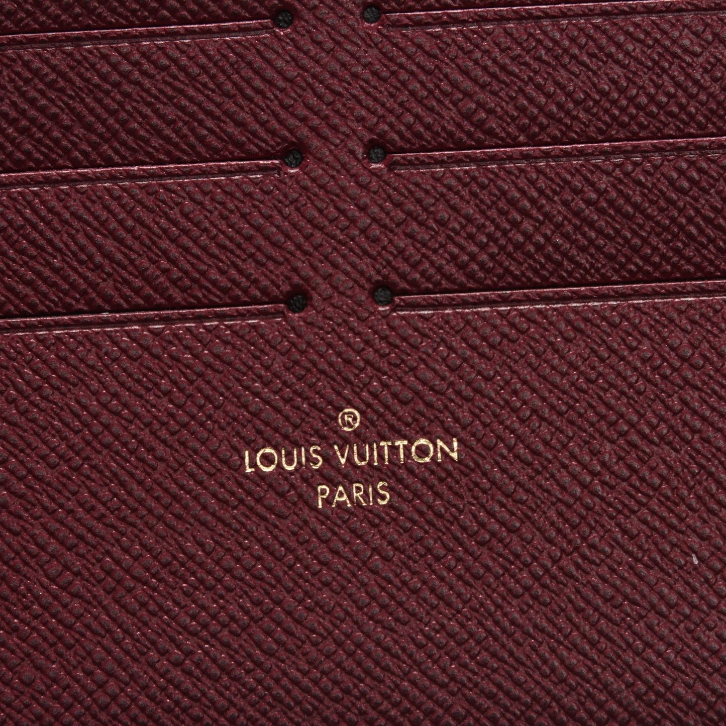 Calfskin Felicie Card Holder Insert Fuchsia