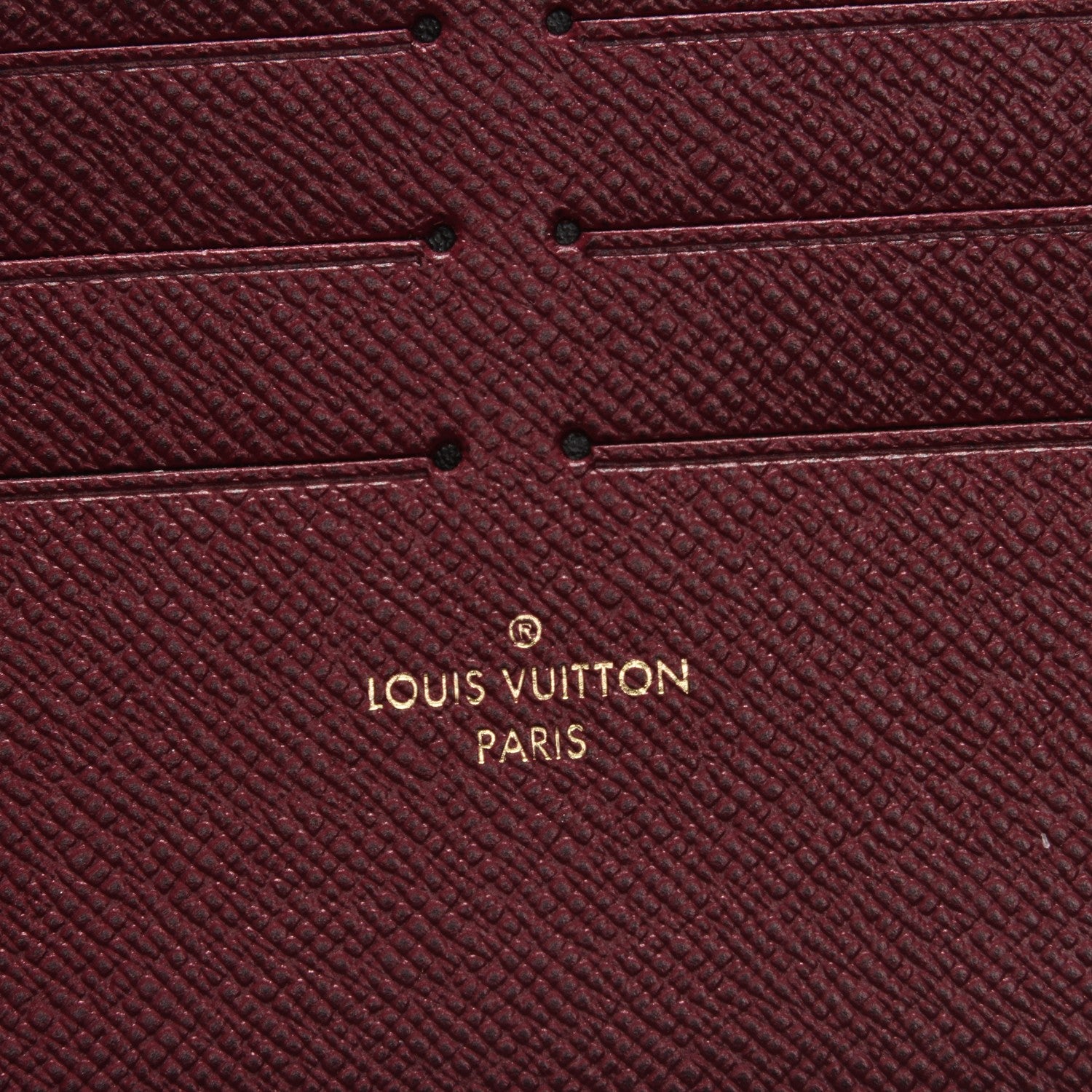 Louis Vuitton Calfskin Felicie Card Holder Insert Fuchsia 6 of 6