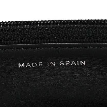 Chanel Caviar Timeless CC Wallet On Chain WOC Black 8 of 12