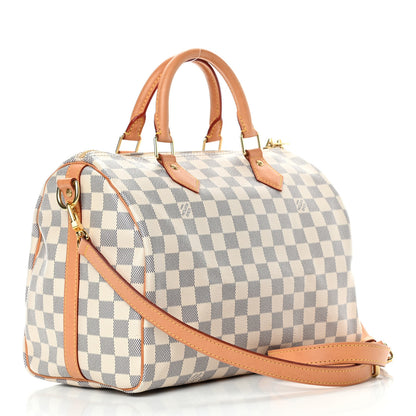 Louis Vuitton Damier Azur Speedy Bandouliere 30 3 of 4