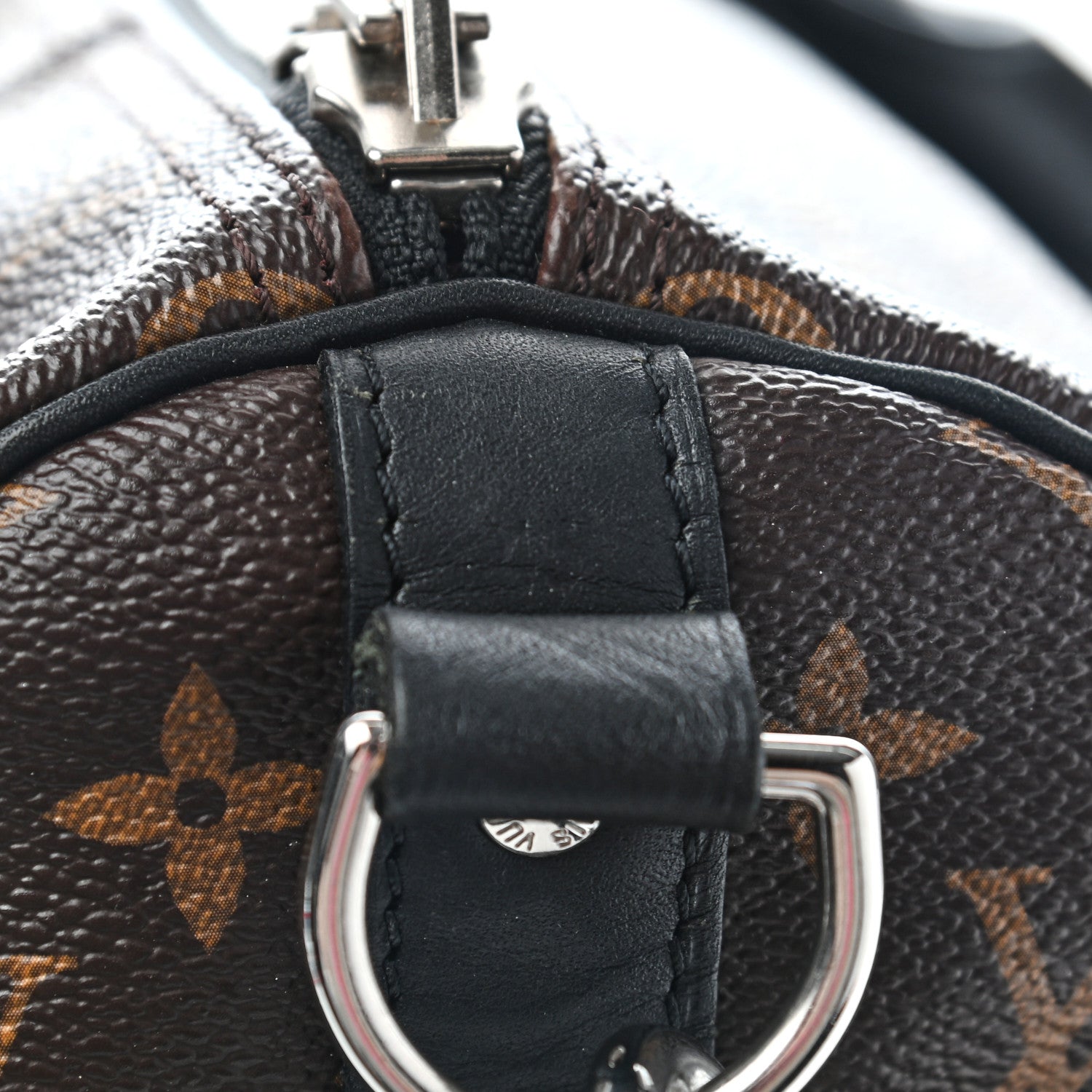 Louis Vuitton Monogram Macassar Keepall Bandouliere 45 8 of 19