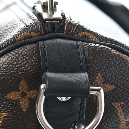 Louis Vuitton Monogram Macassar Keepall Bandouliere 45 8 of 19