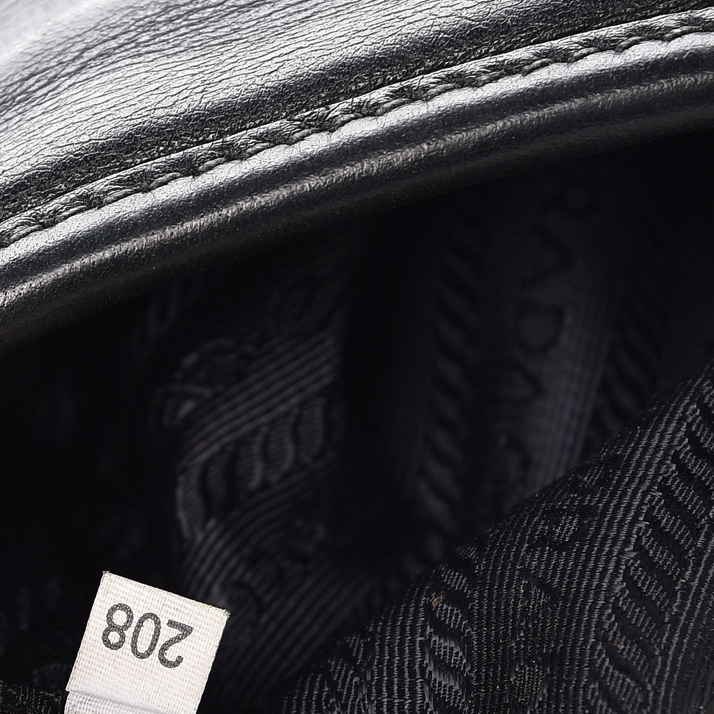 Nappa Briefcase Black