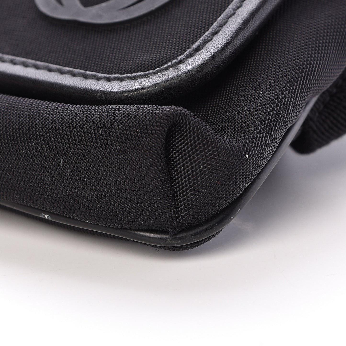 Nylon Web Belt Bag Black
