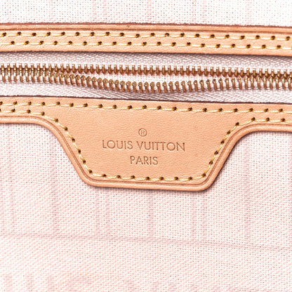 Louis Vuitton Damier Azur Neo Neverfull GM Rose Ballerine 7 of 11