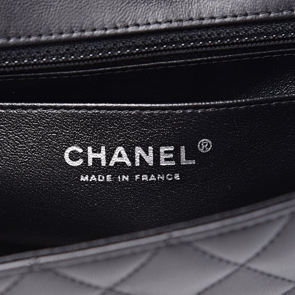 Chanel Lambskin Quilted Mini Rectangular Flap Black 5 of 11