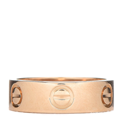 Cartier 18K Yellow Gold 5.5mm LOVE Ring 50 5.25 1 of 4