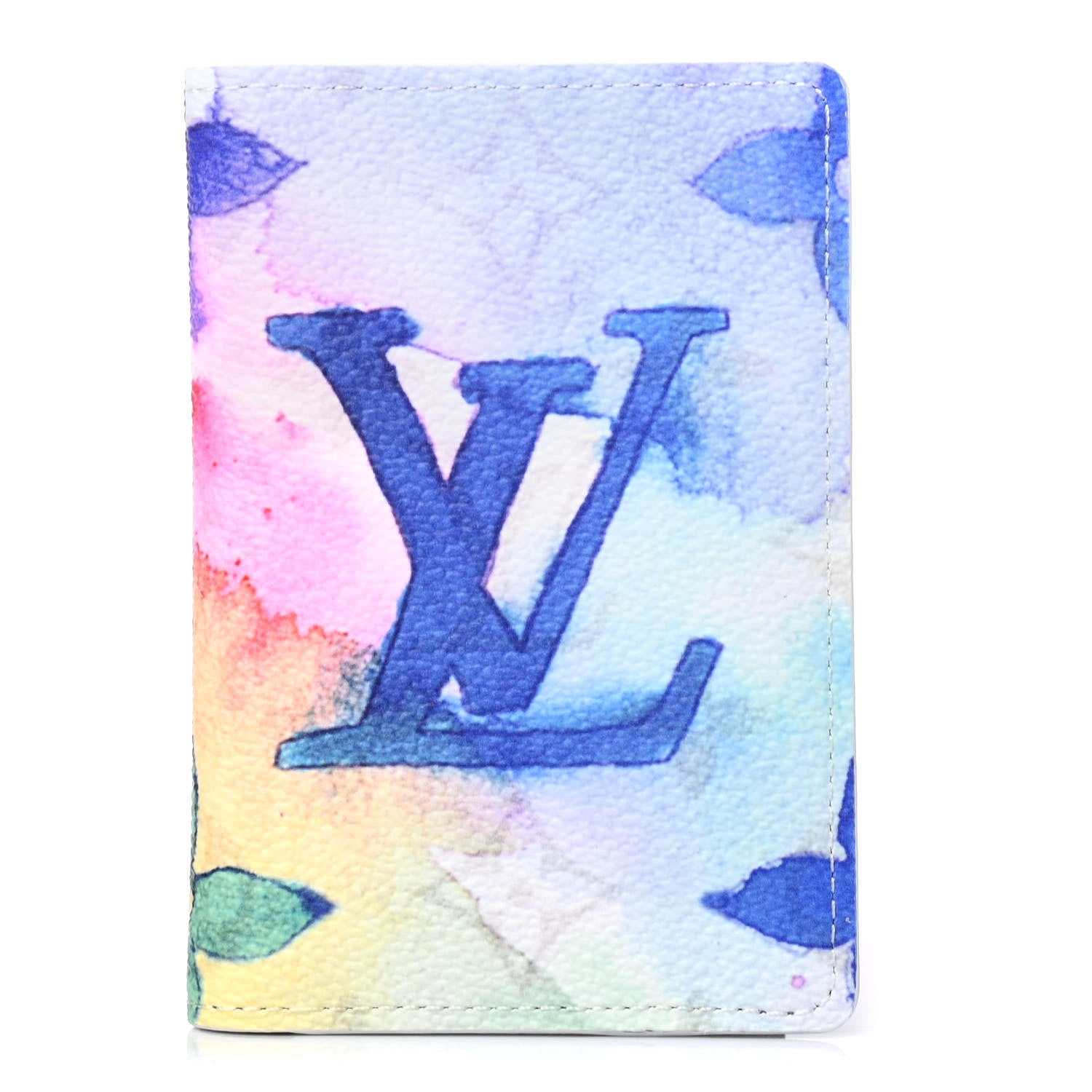 Louis Vuitton Monogram Watercolor Pocket Organizer NM Multicolor 1 of 4