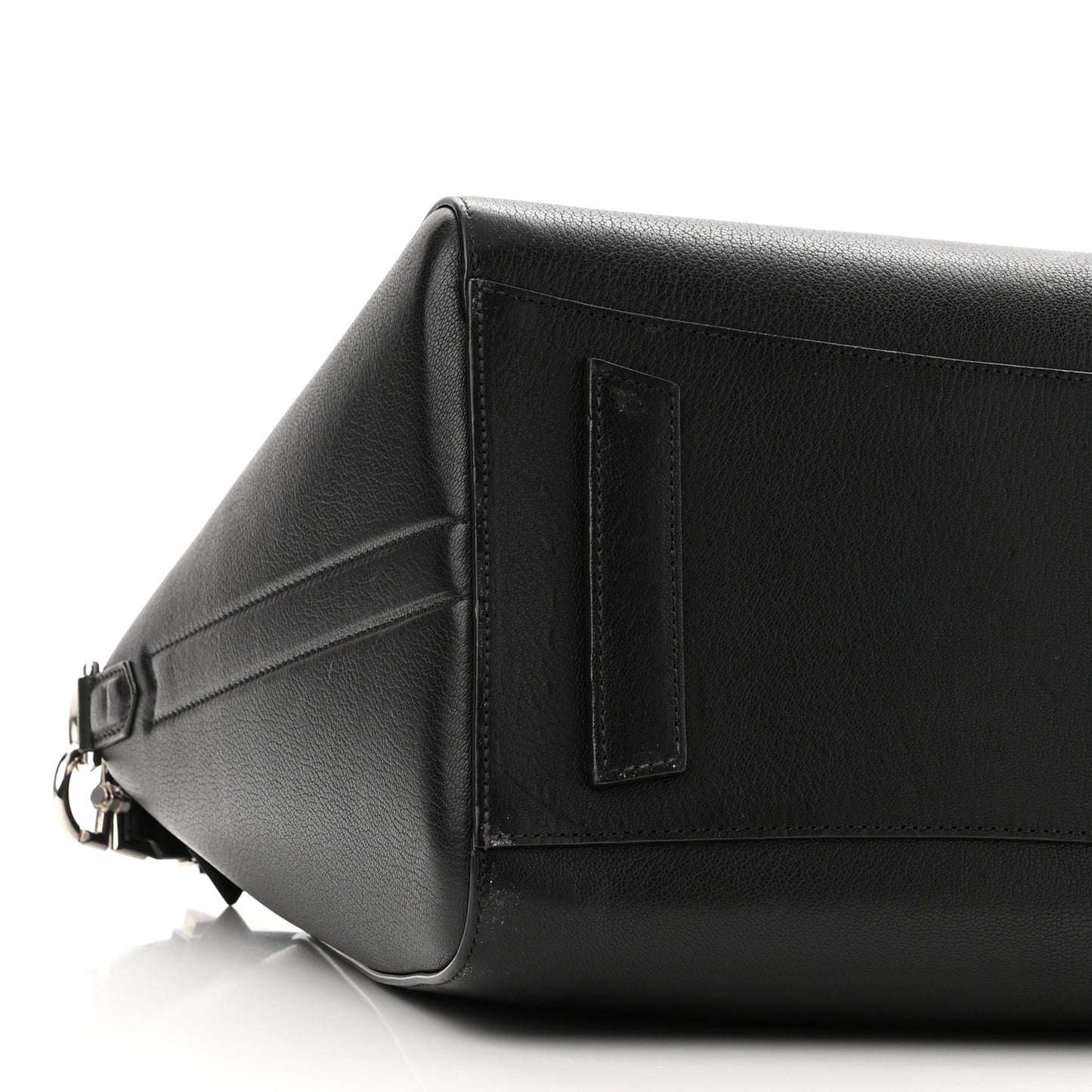 Sugar Goatskin Medium Antigona Black