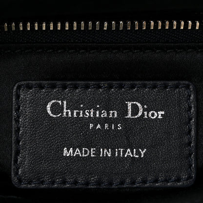Christian Dior Calfskin Cannage Medium Caro Bag Black 6 of 11