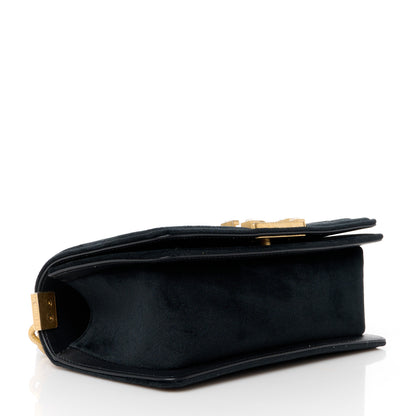 Chanel Velvet Strass Quilted Small Boy Flap Black 4 of 11