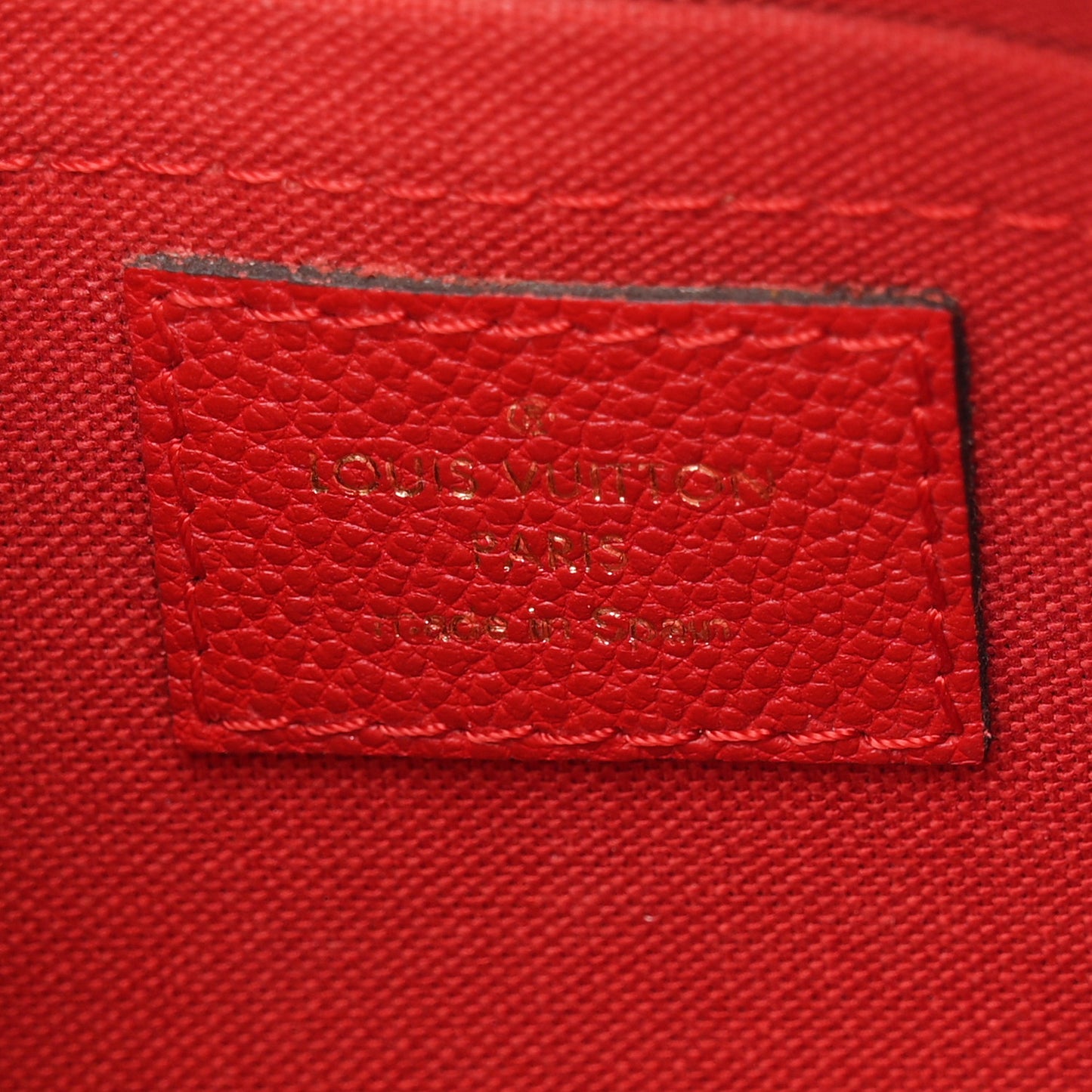 Monogram Pallas Clutch Cherry