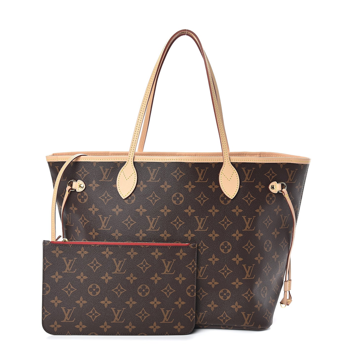 Monogram Neo Neverfull MM Cherry