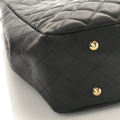 Chanel Caviar Quilted Large Shopping Tote Black 8 of 14
