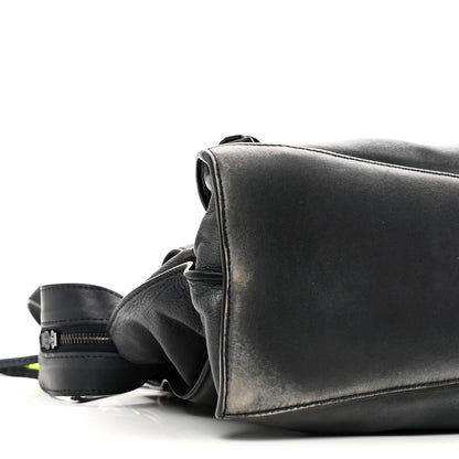 Balenciaga Used Calfskin Silver Hardware Neo Classic City Navy 9 of 10