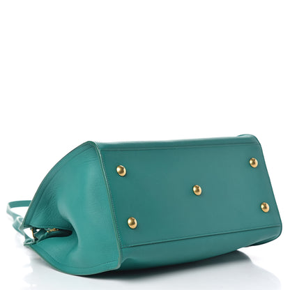 Saint Laurent Calfskin Small Classic Y Cabas Green 4 of 10