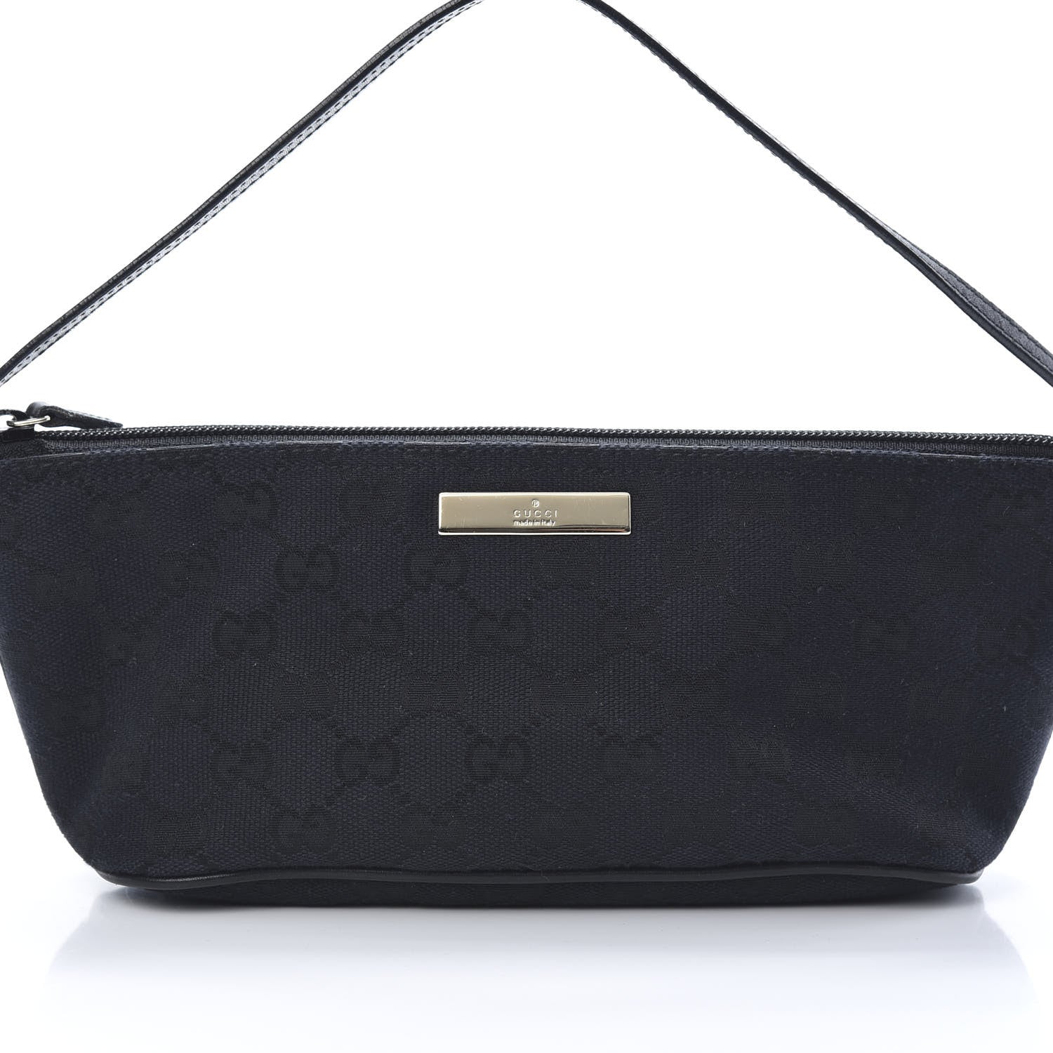 Gucci Monogram Boat Pochette Black 8 of 12