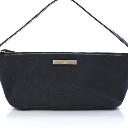 Gucci Monogram Boat Pochette Black 8 of 12