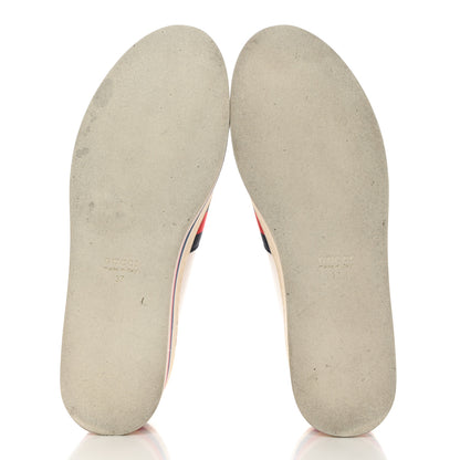 Gucci Calfskin Peggy Platform Sneakers 37 White 6 of 9