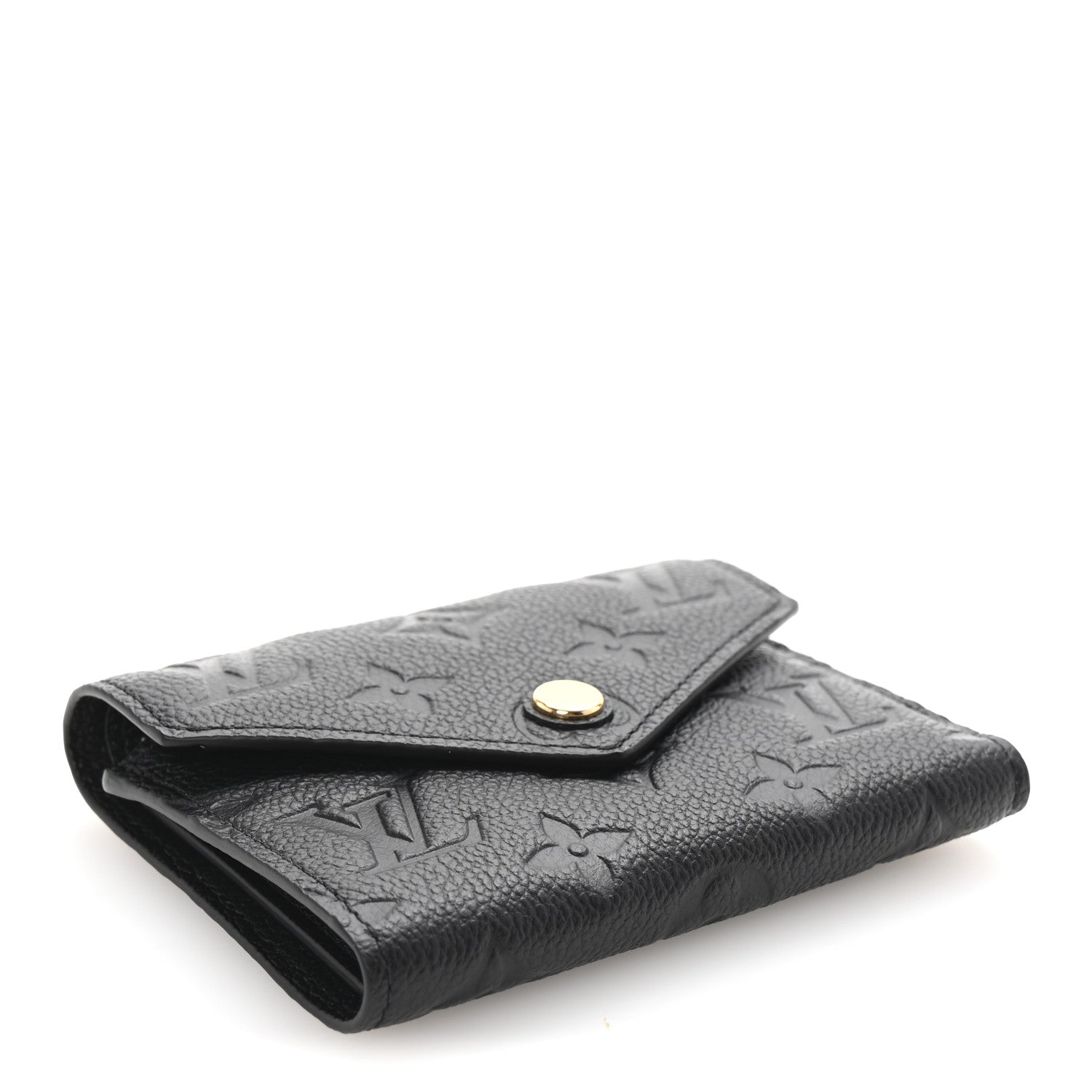 Louis Vuitton Empreinte Victorine Wallet Black 4 of 7