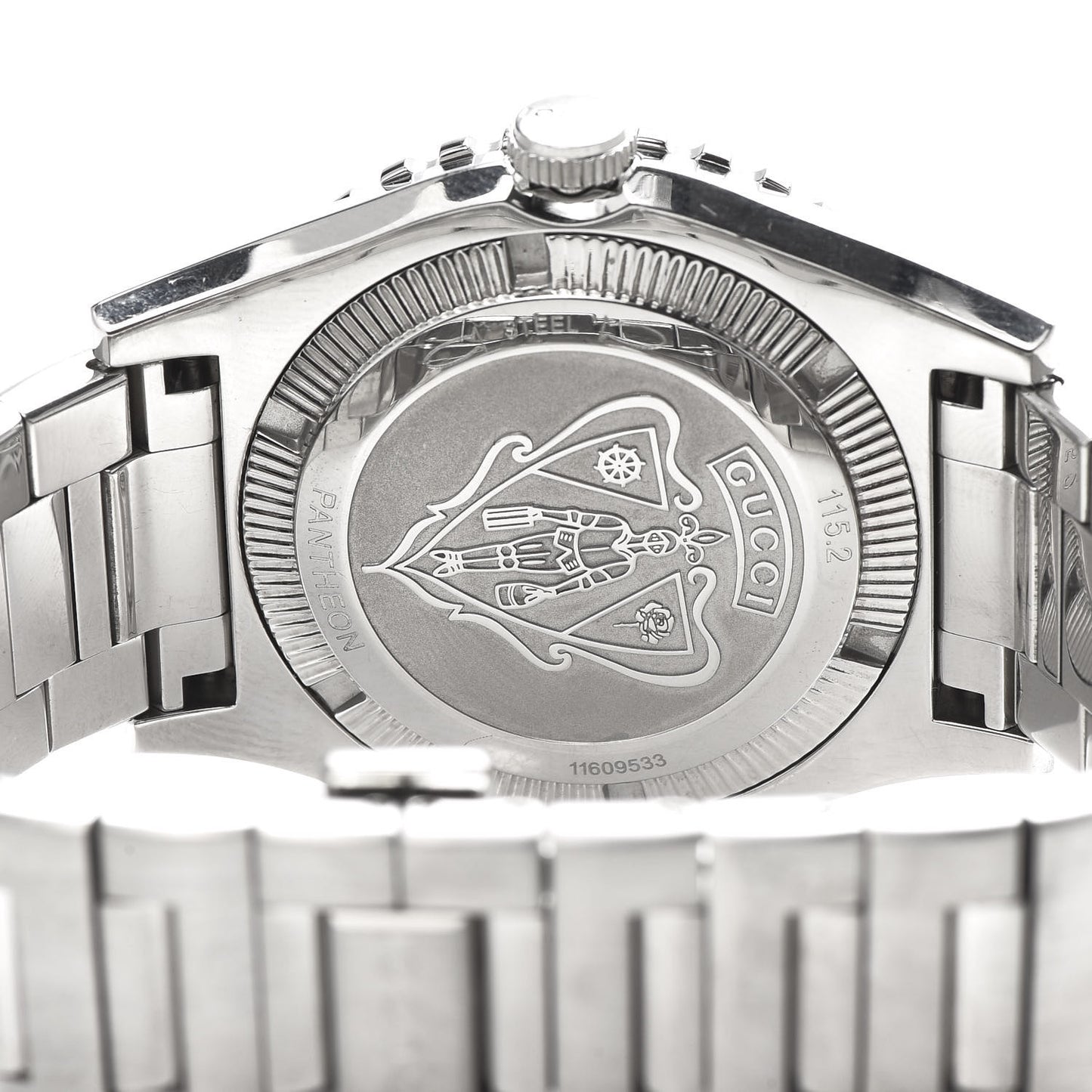 Stainless Steel 44mm Pantheon Automatic Watch