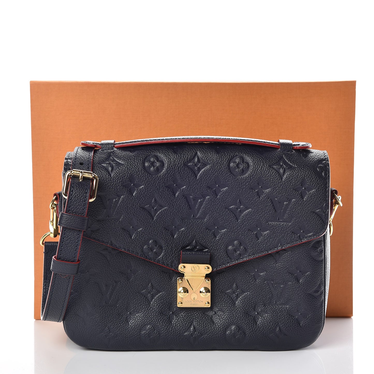 Empreinte Pochette Metis Marine Rouge