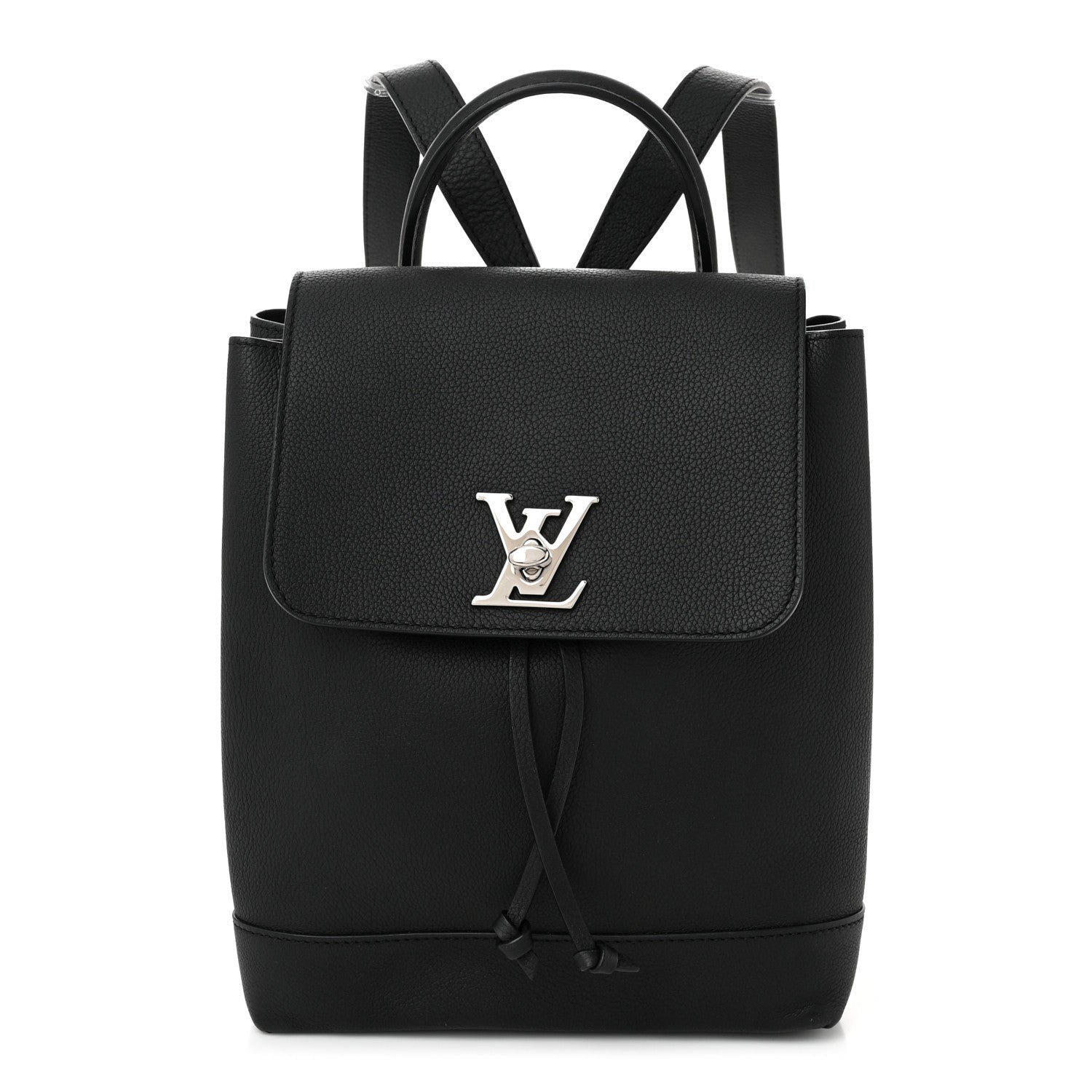 Louis Vuitton Calfskin Lockme Backpack Black 1 of 9