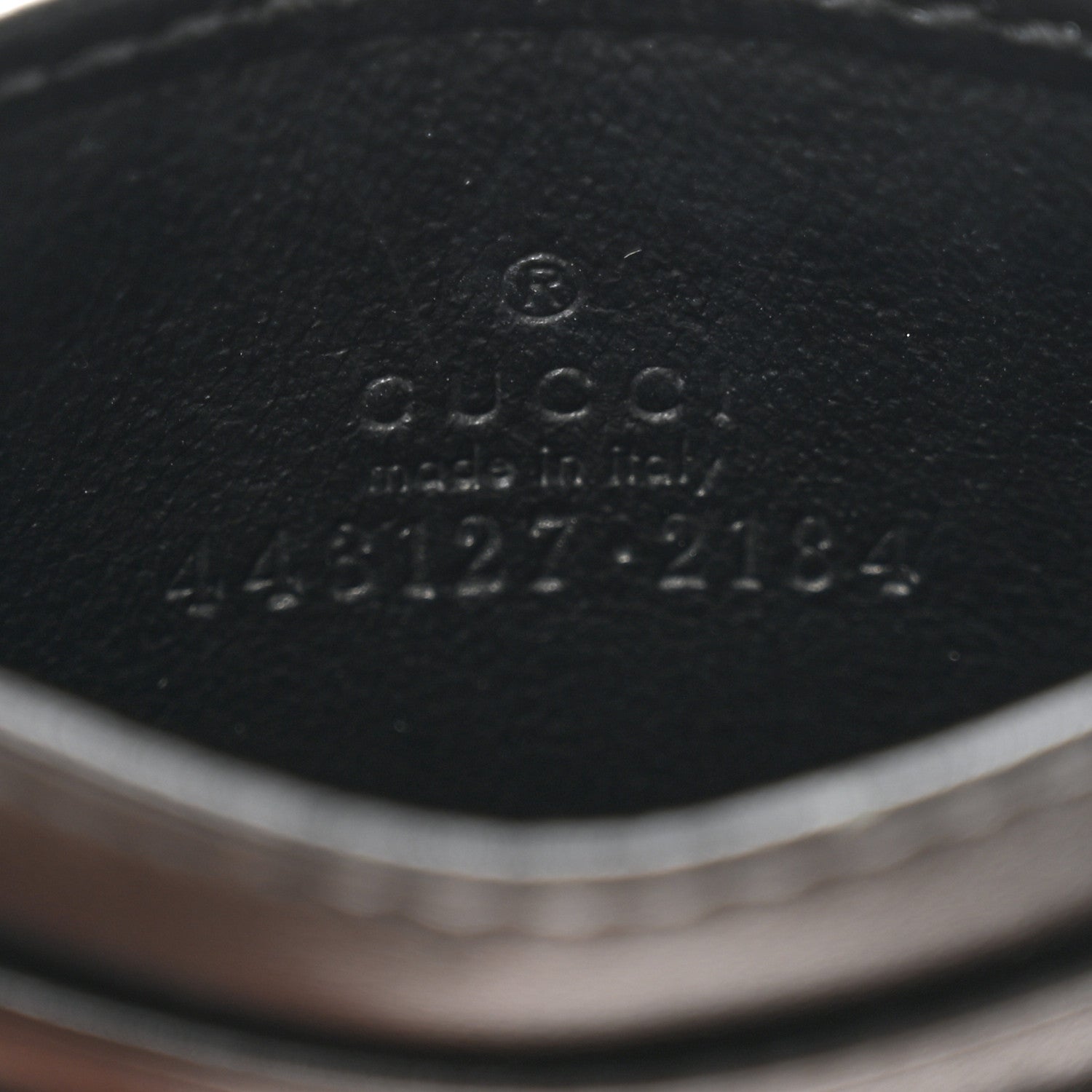 Gucci Calfskin Matelasse GG Marmont Card Holder Black 6 of 9