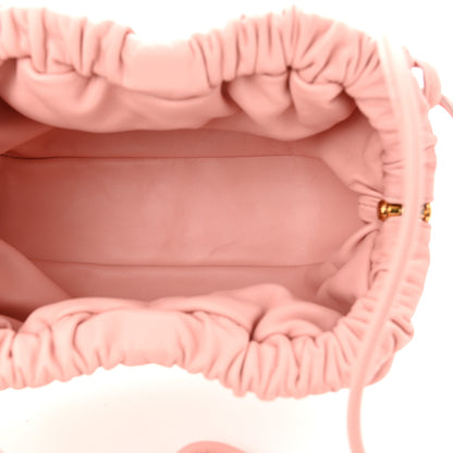 Mansur Gavriel Lambskin Mini Cloud Clutch Dahlia 5 of 9