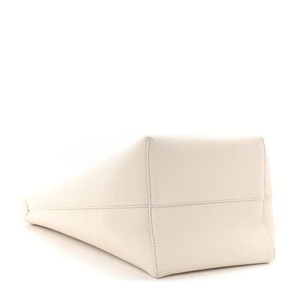 The Row Grained Calfskin Medium N/S Park Tote Ivory 4 of 9