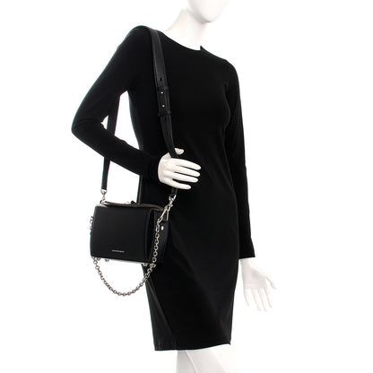 Alexander McQueen Fine Grain Goatskin Box Shoulder Bag 19 Black 2 of 8