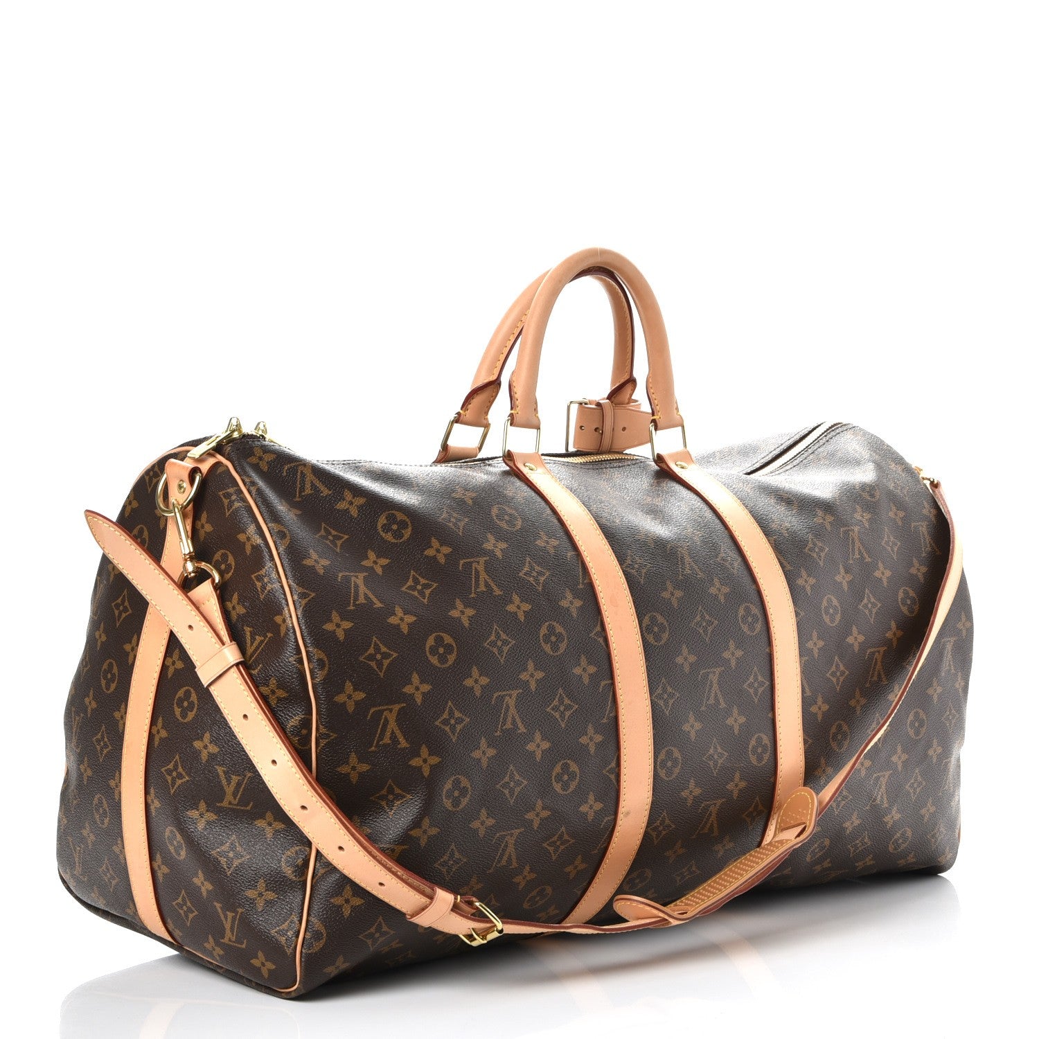 Louis Vuitton Monogram Keepall Bandouliere 55 3 of 12