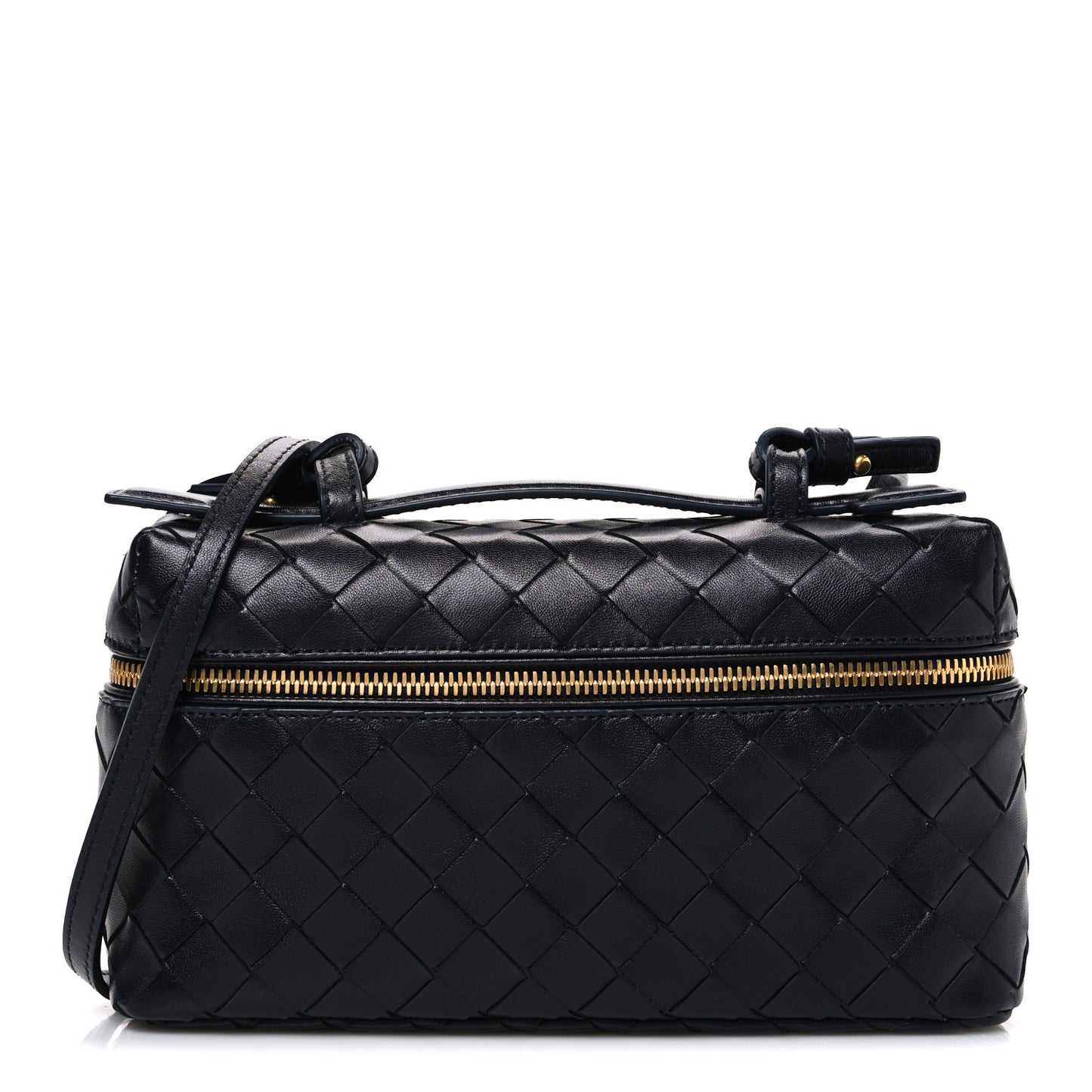 Calfskin Intrecciato Bang Bang Vanity Case Nocturnal