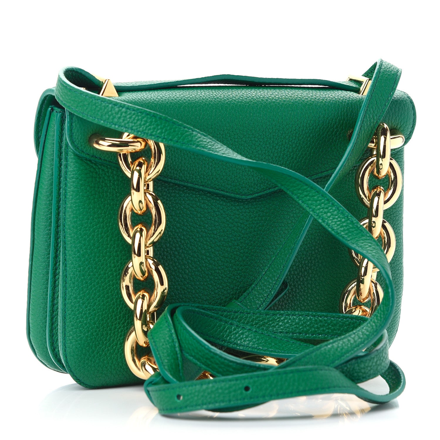 Bottega Veneta Calfskin Mount Envelope Bag Jungle 3 of 8