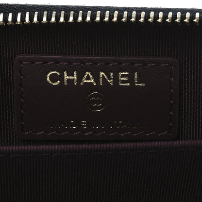 Chanel Caviar Quilted Zip Coin Purse Black 6 of 7
