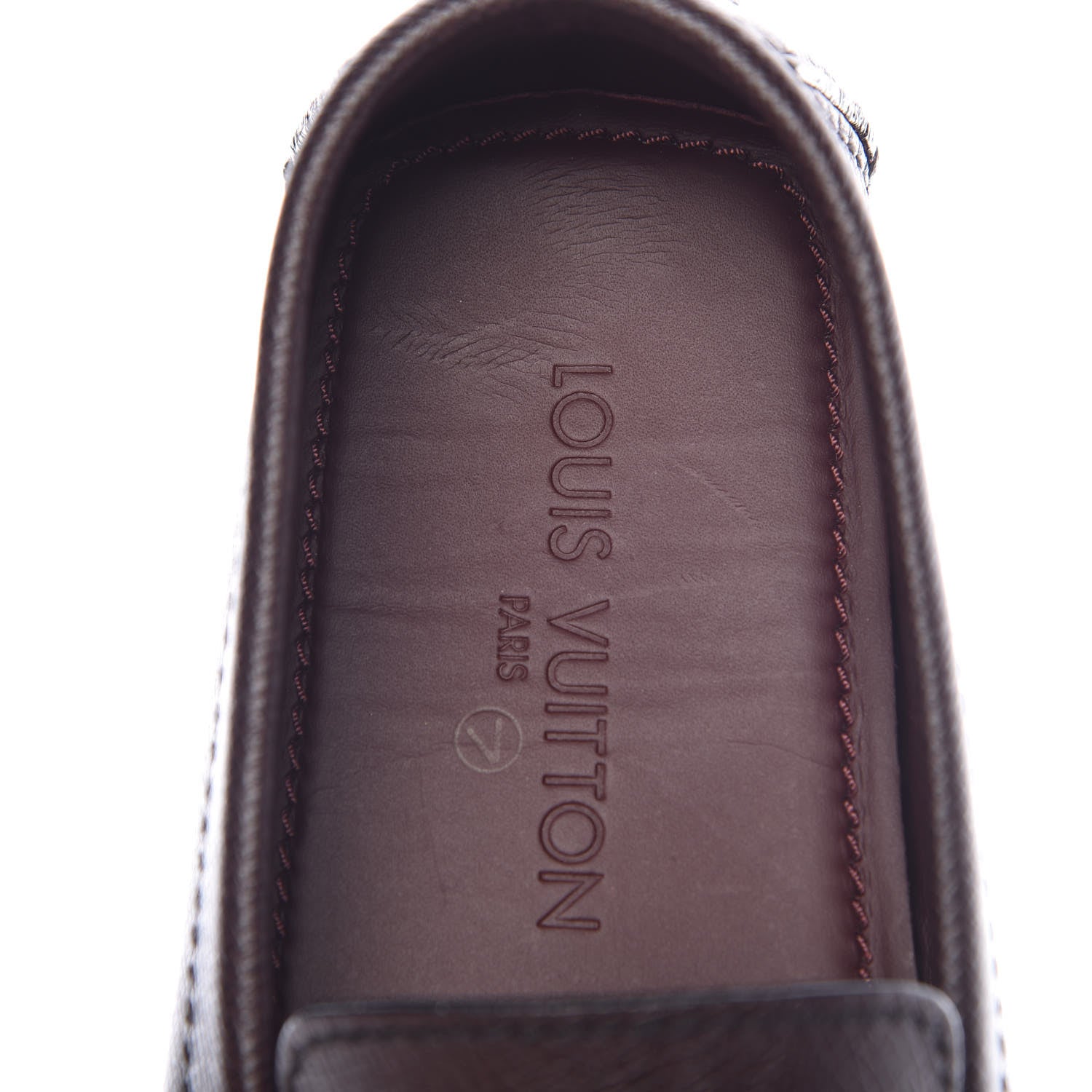 Louis Vuitton Taiga Monte Carlo Moccasin Loafers 8 Grizzli 7 of 11